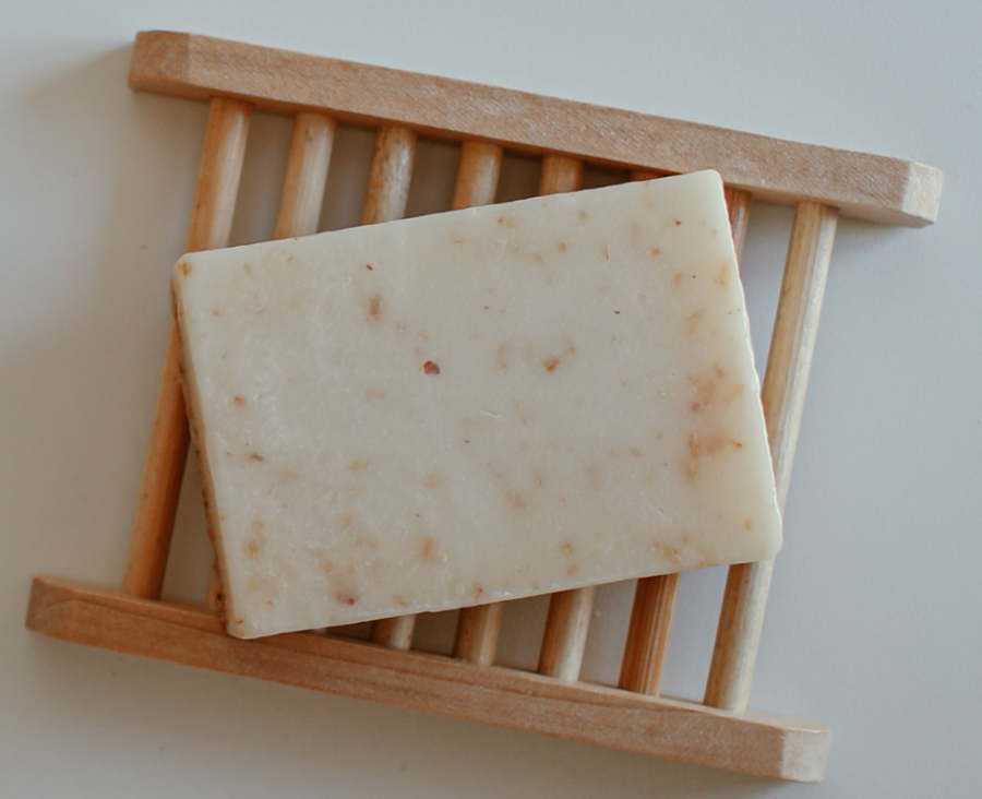 Sustainable Wooden Soap Rack in bamboo