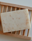 Sustainable Wooden Soap Rack in bamboo