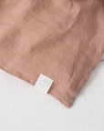 Linen Duvet Cover Set for Kids in Cafe Creme