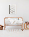 Linen Duvet Cover Set for Kids - White