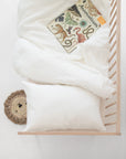 Linen Duvet Cover Set for Kids - White