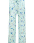 Amelie Glacier Butterfly Girls Silk Pyjama Set