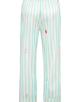 Teddy Glacier Stripe Boys Silk Pyjama Set