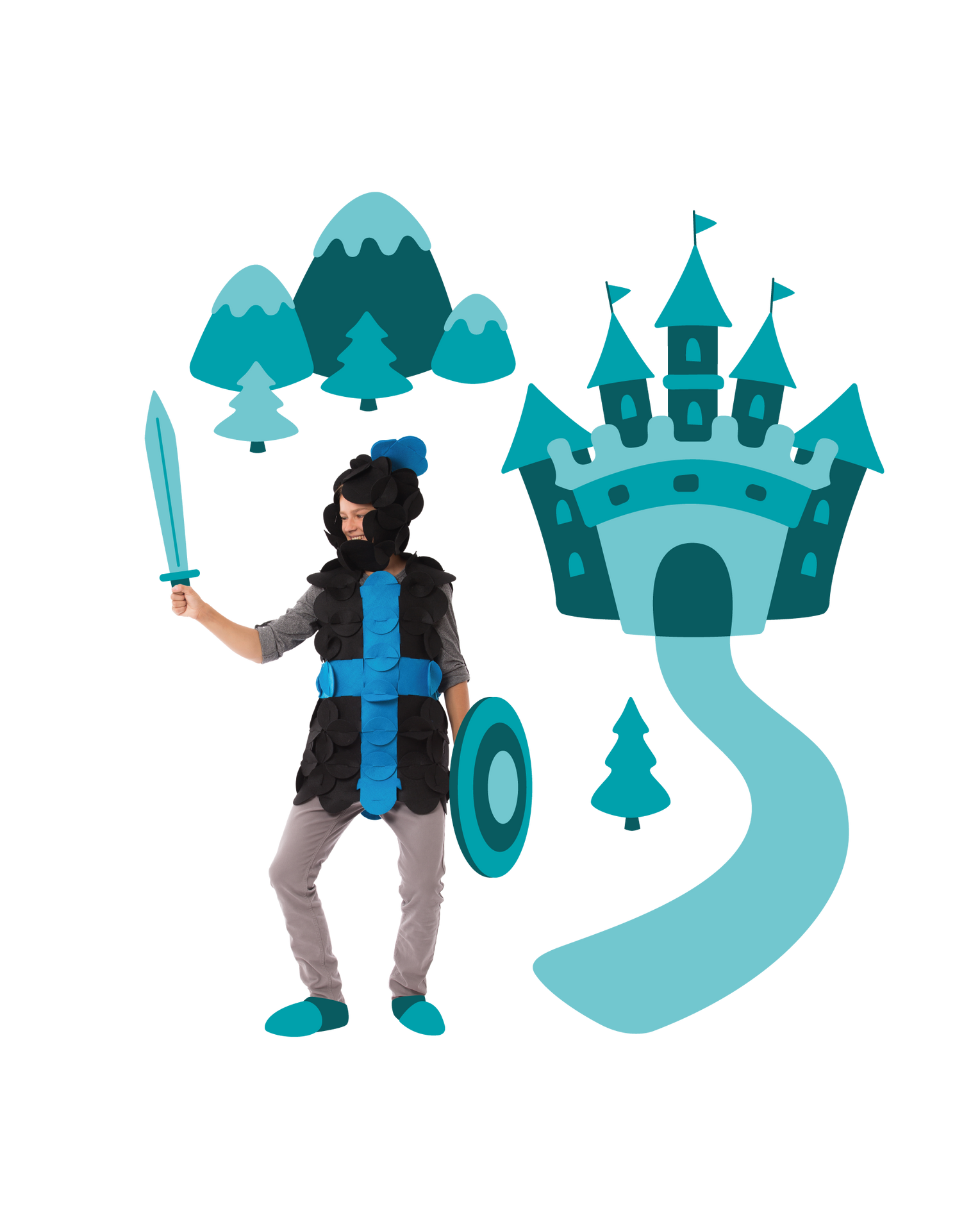 Sir William the Brave Knight Costume Puzzle – Creative &amp; Fun by Costume Puzzle at www.brixbailey.com