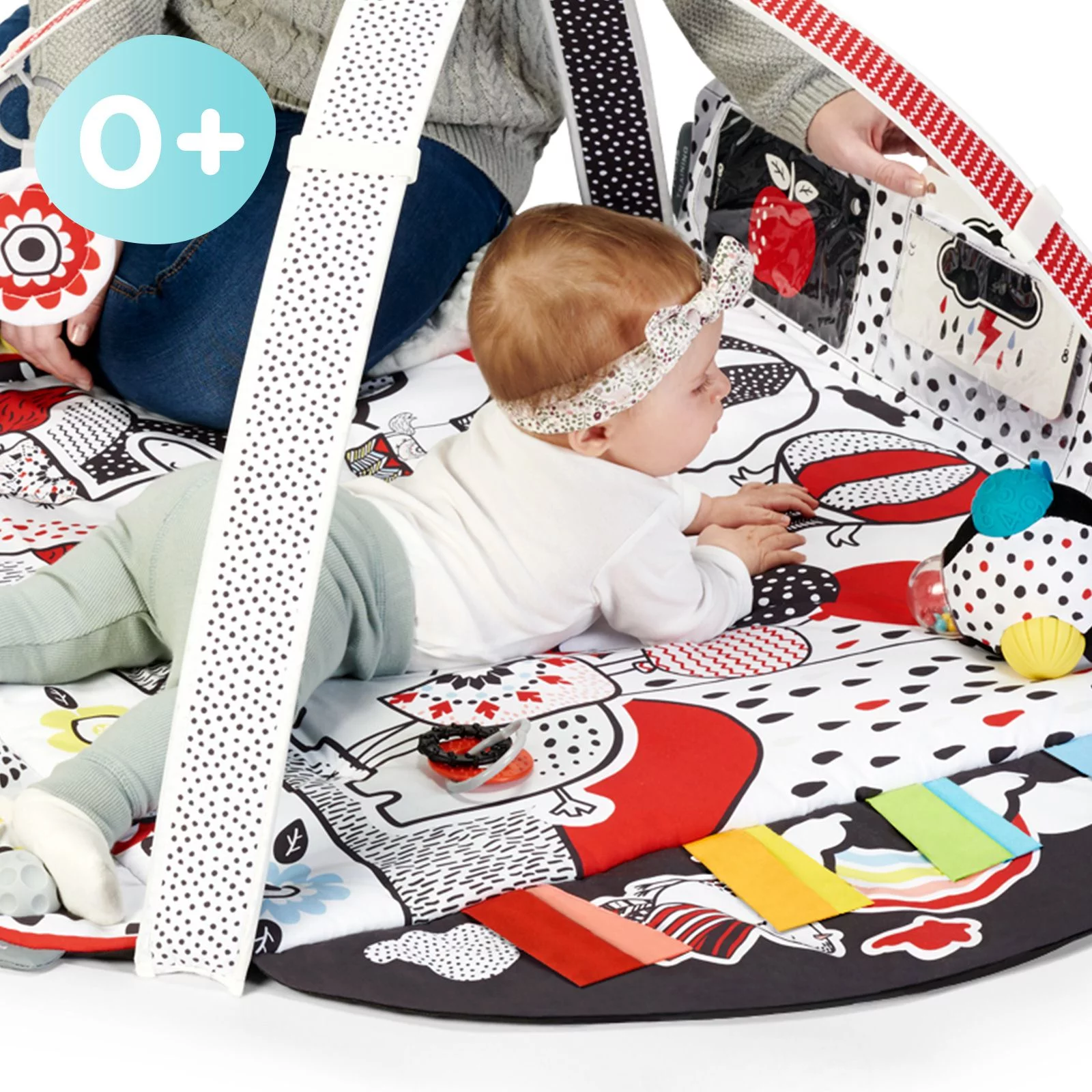 4SMART Sensory Play Mat – Developmental Fun for Babies by Kinderkraft at www.brixbailey.com