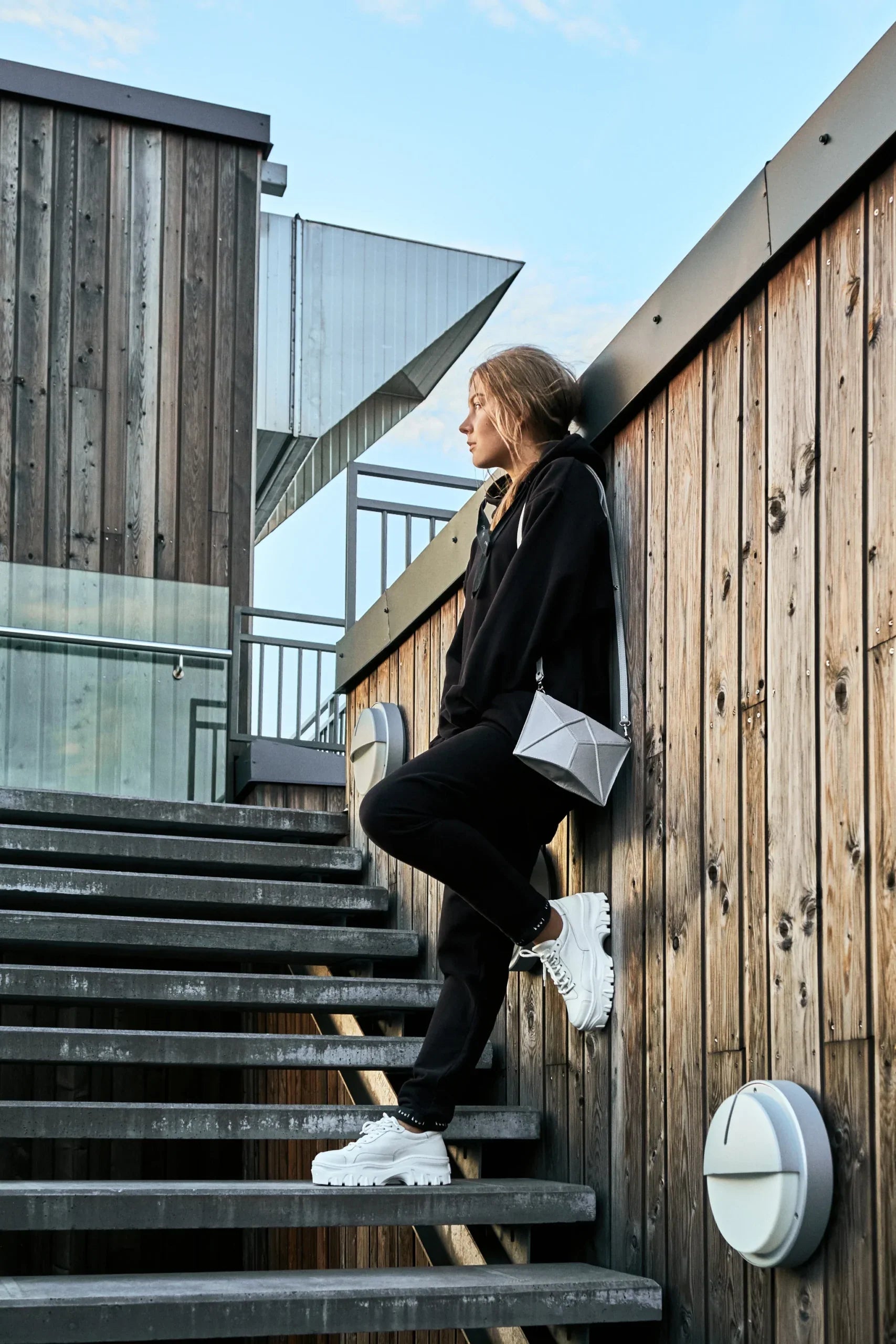 Facet Mini Convertible Leather Bag