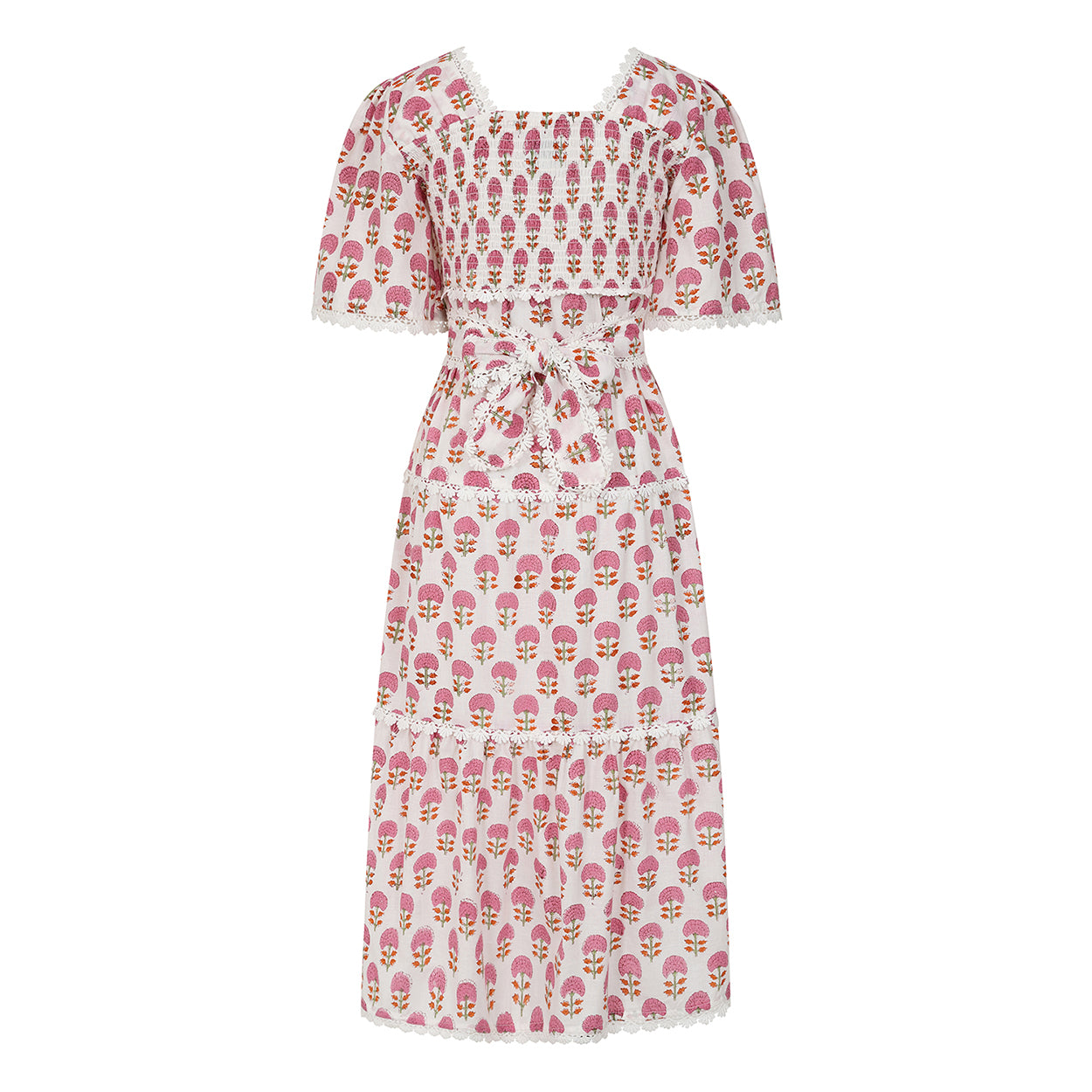 The Betty Block Print Dress