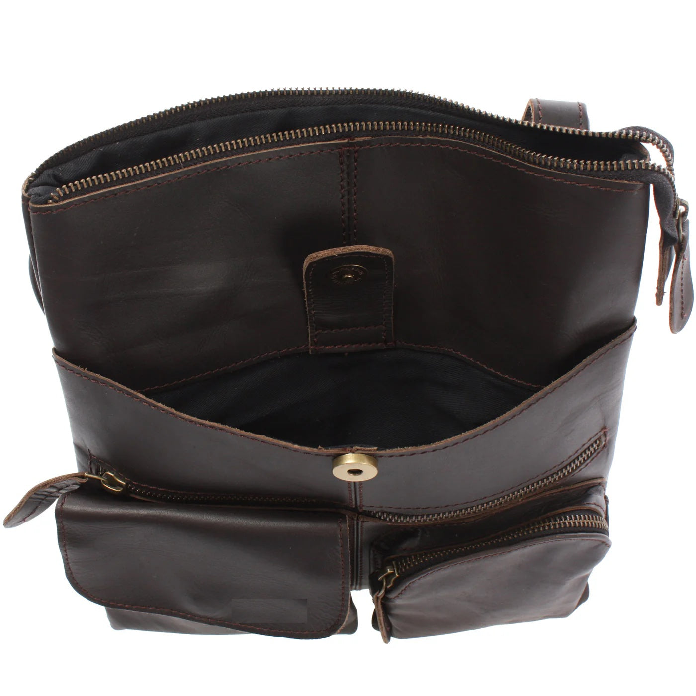Cowhide Leather Crossbody Bag
