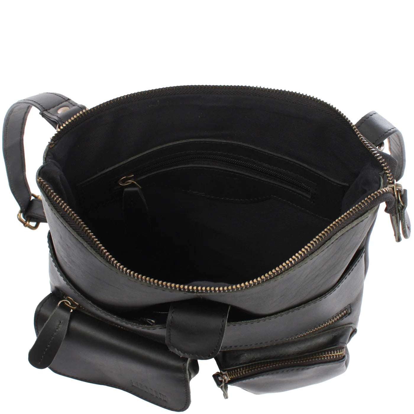 Cowhide Leather Crossbody Bag