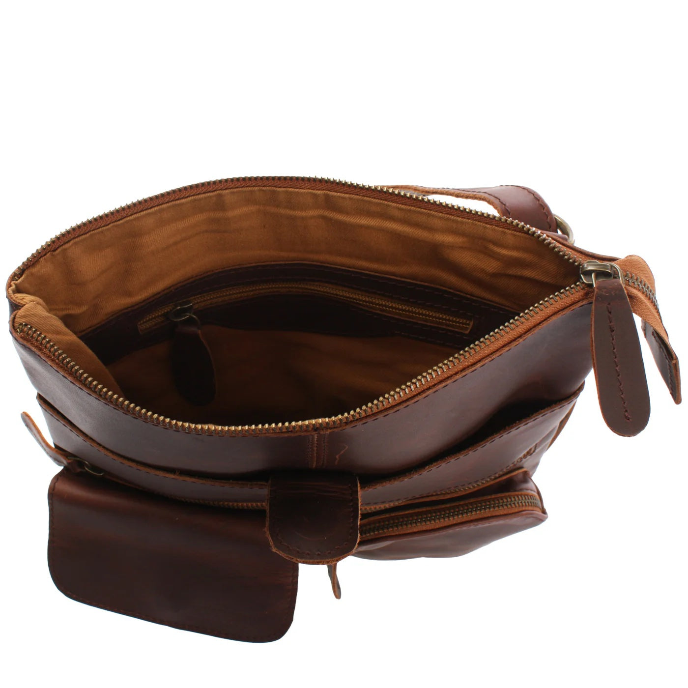 Cowhide Leather Crossbody Bag
