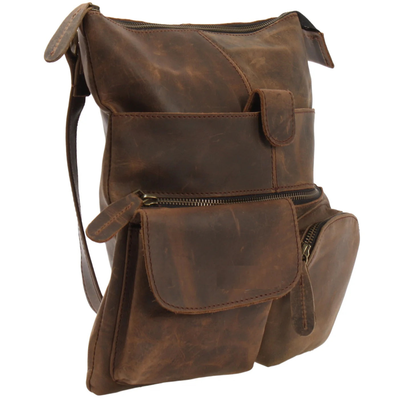 Cowhide Leather Crossbody Bag