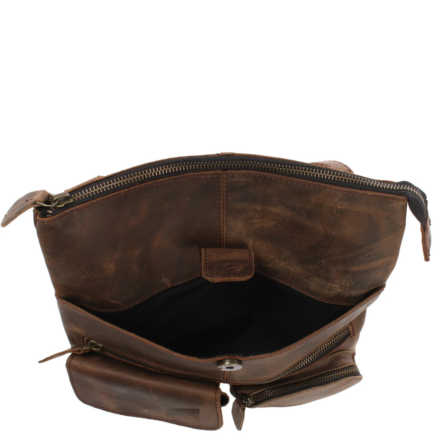 Cowhide Leather Crossbody Bag