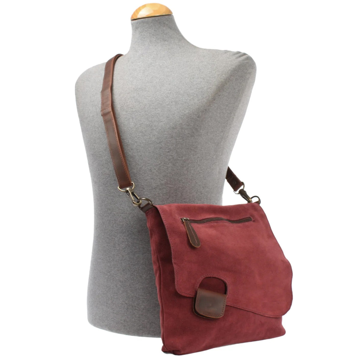 Women&#39;s cowhide full grain crossbody shoulder bag small Messenger satchel bag