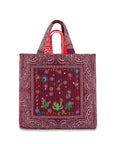 LEO Quilted Midi Tote Çanta - DESERT MOOD