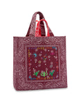 LEO Quilted Midi Tote Çanta - DESERT MOOD