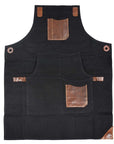 Turin Leather Canvas Apron – Durable & Water-Resistant