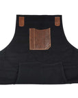 Turin Leather Canvas Apron – Durable & Water-Resistant
