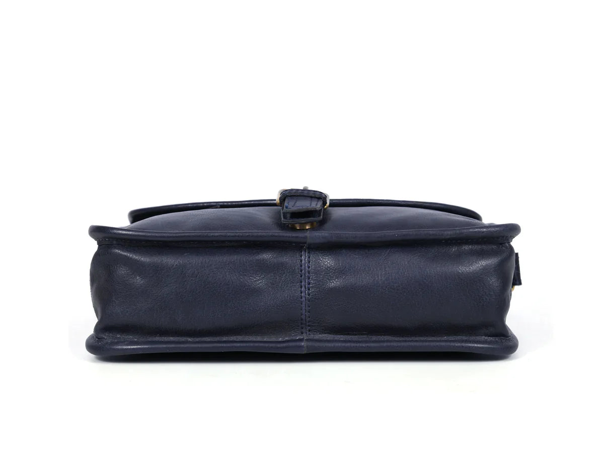 Calgary Leather Cross Body Bag