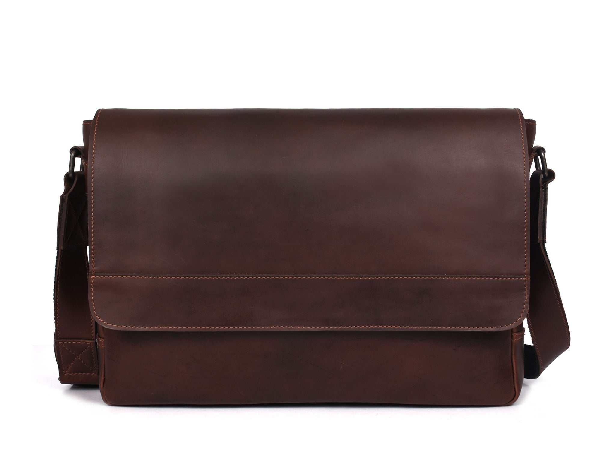Hudson  Leather Messenger - Voyager