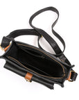 Leather Flight Crossbody Bag – Compact Design