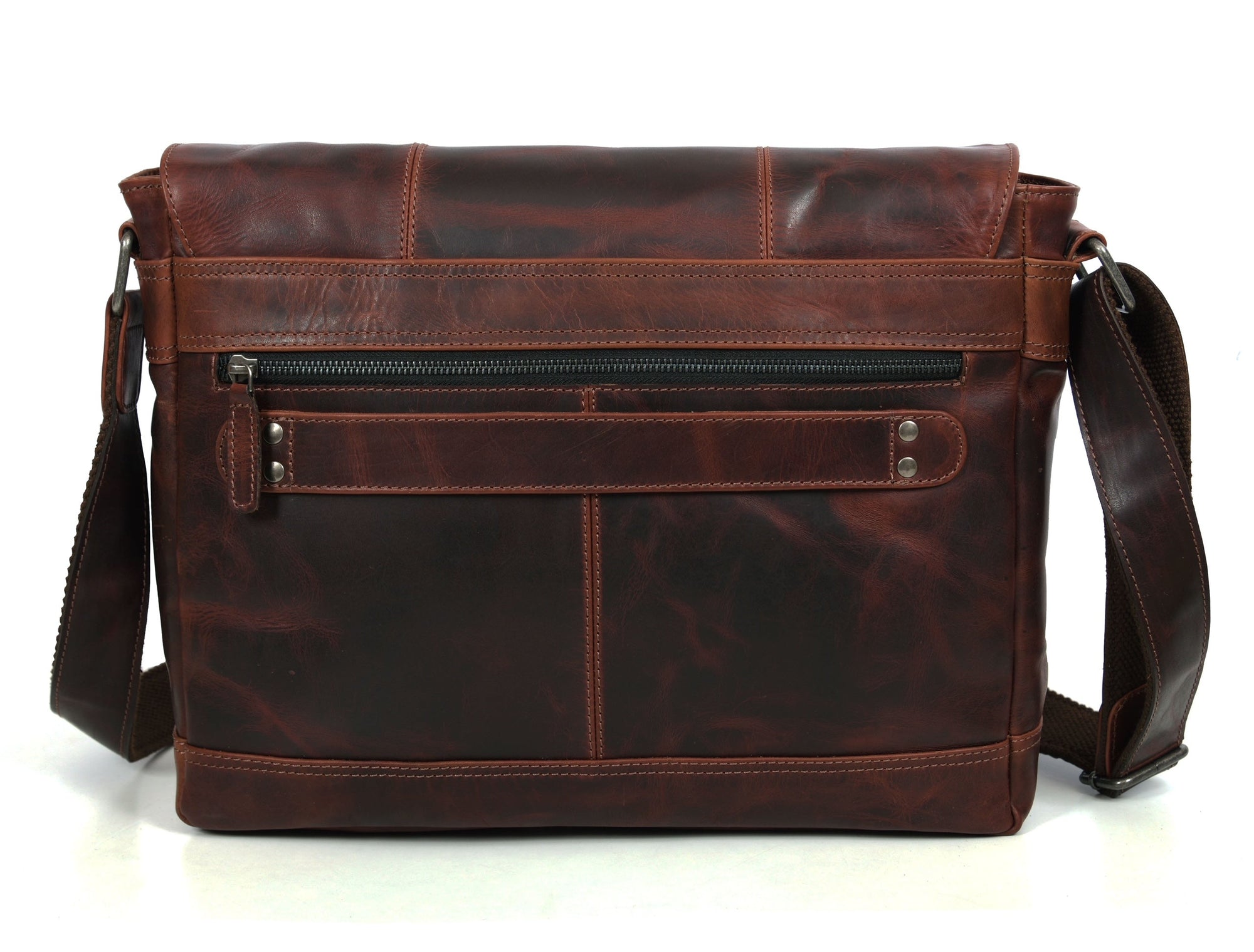 Manhattan - Leather Messenger bag