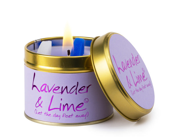 Lavender &amp; Lime Scented Candle
