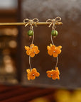 Sunshine Petal Dangles