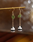Chubby Panda Micro Earrings