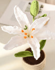 Crochet Lily Table Charm