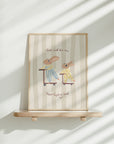 Everlasting Love Bunnies - Big Brother Art Print