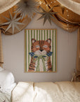 Big Top Tiger Art Print