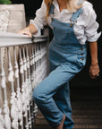 Adult Vintage Denim Dungarees