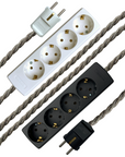 Ash Linen - Lola's Leads EU Fabric Extension Cable