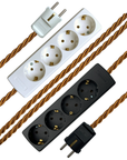 Dijon - Lola's Leads EU Fabric Extension Cable
