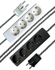 Dove - Lola's Leads EU Fabric Extension Cable