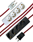 Garnet - Lola's Leads EU Fabric Extension Cable