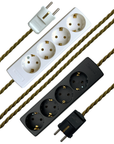 Kelp - Lola's Leads EU Fabric Extension Cable