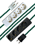 Malachite - Lola's Leads EU Fabric Extension Cable