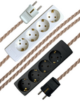 Pebble - Lola's Leads EU Fabric Extension Cable