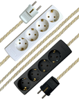 Porridge - Lola's Leads EU Fabric Extension Cable
