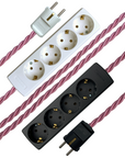 Shrimp - Lola's Leads EU Fabric Extension Cable