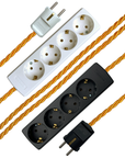 Turmeric - Lola's Leads EU Fabric Extension Cable