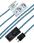Forget Me Not - Lola's Leads EU Fabric Extension Cable