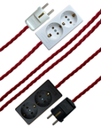Garnet - Lola's Leads EU Fabric Extension Cable