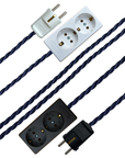 Indigo - Lola's Leads EU Fabric Extension Cable
