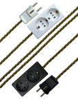 Kelp - Lola's Leads EU Fabric Extension Cable