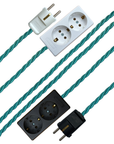Lagoon - Lola's Leads EU Fabric Extension Cable