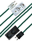 Malachite - Lola's Leads EU Fabric Extension Cable