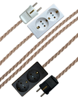 Pebble - Lola's Leads EU Fabric Extension Cable