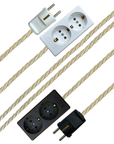 Porridge - Lola's Leads EU Fabric Extension Cable